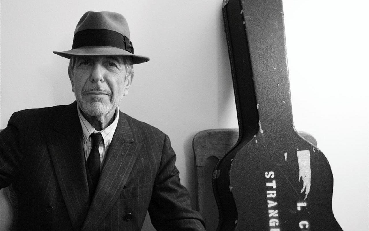 11 Laws of Creativity I Stole From Leonard Cohen | McComb | Medium