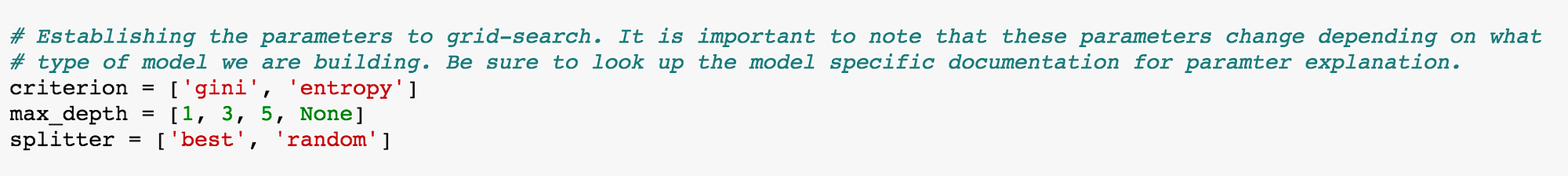 Grid Searching in Machine Learning: Quick Explanation and Python ...