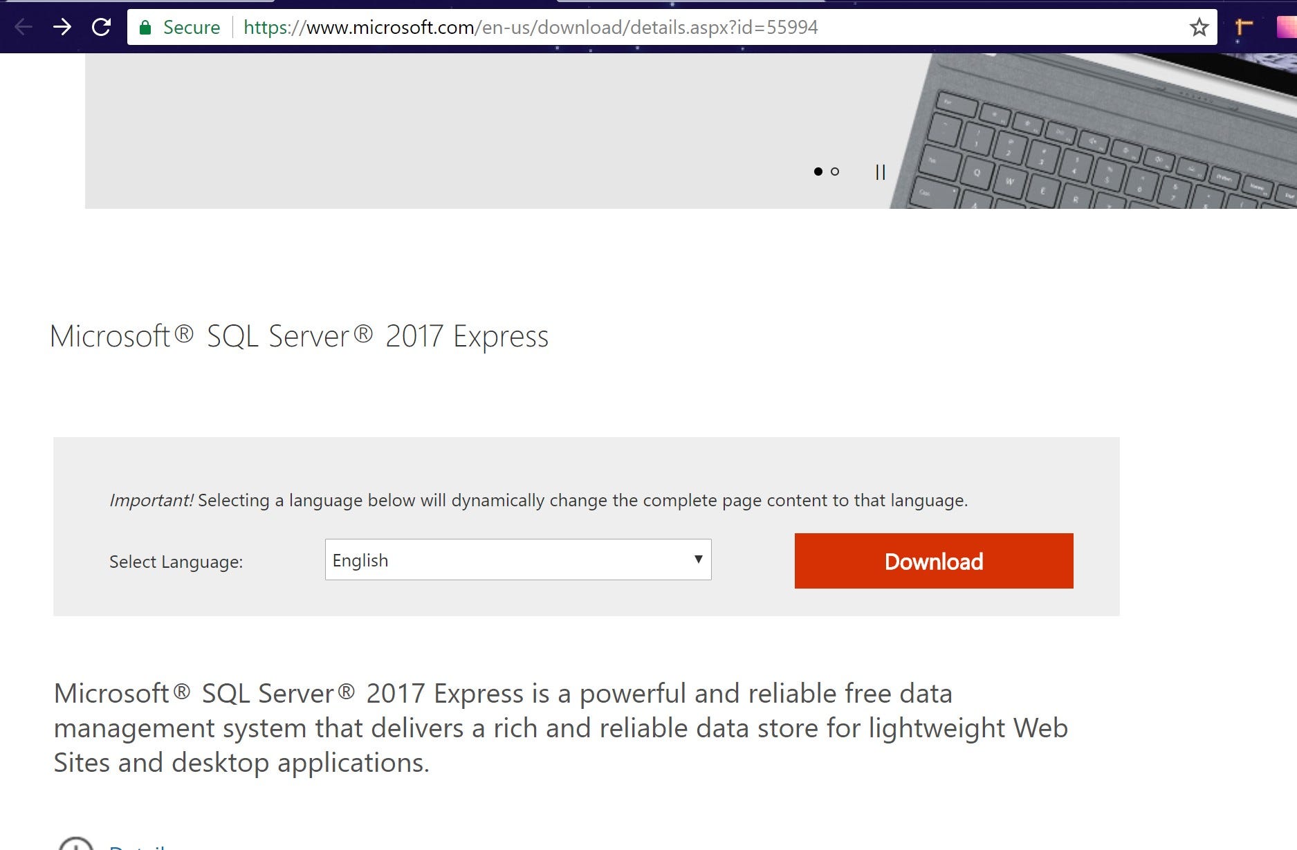 Microsoft sql server express download 2017 - lasvillage