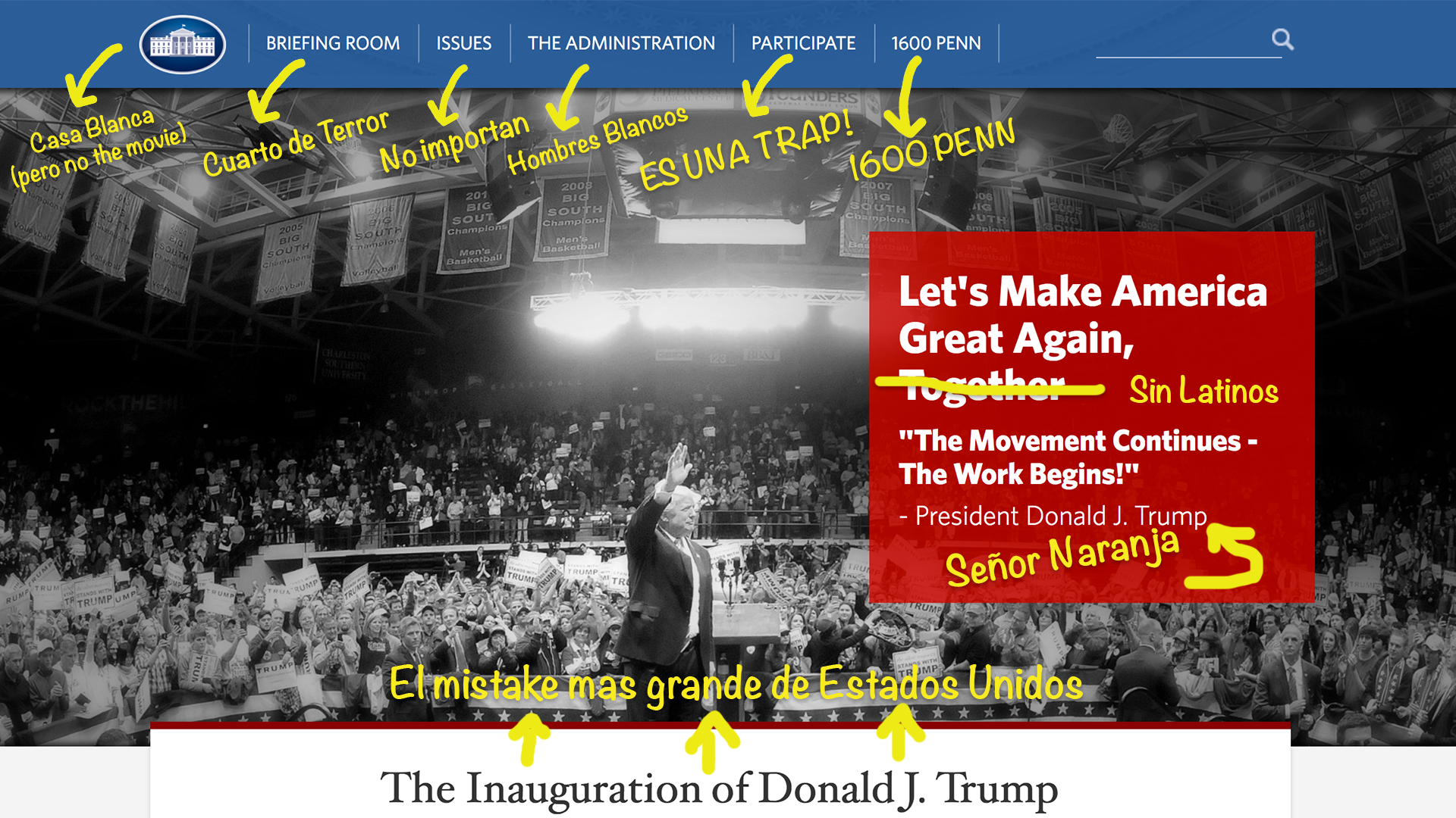 Spanish Translation For The White House Website By Ana Breton Medium