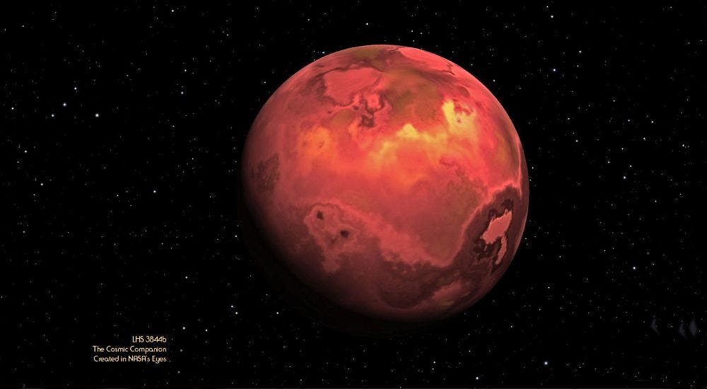 The Volcano Planet LHS 3844b | The Cosmic Companion