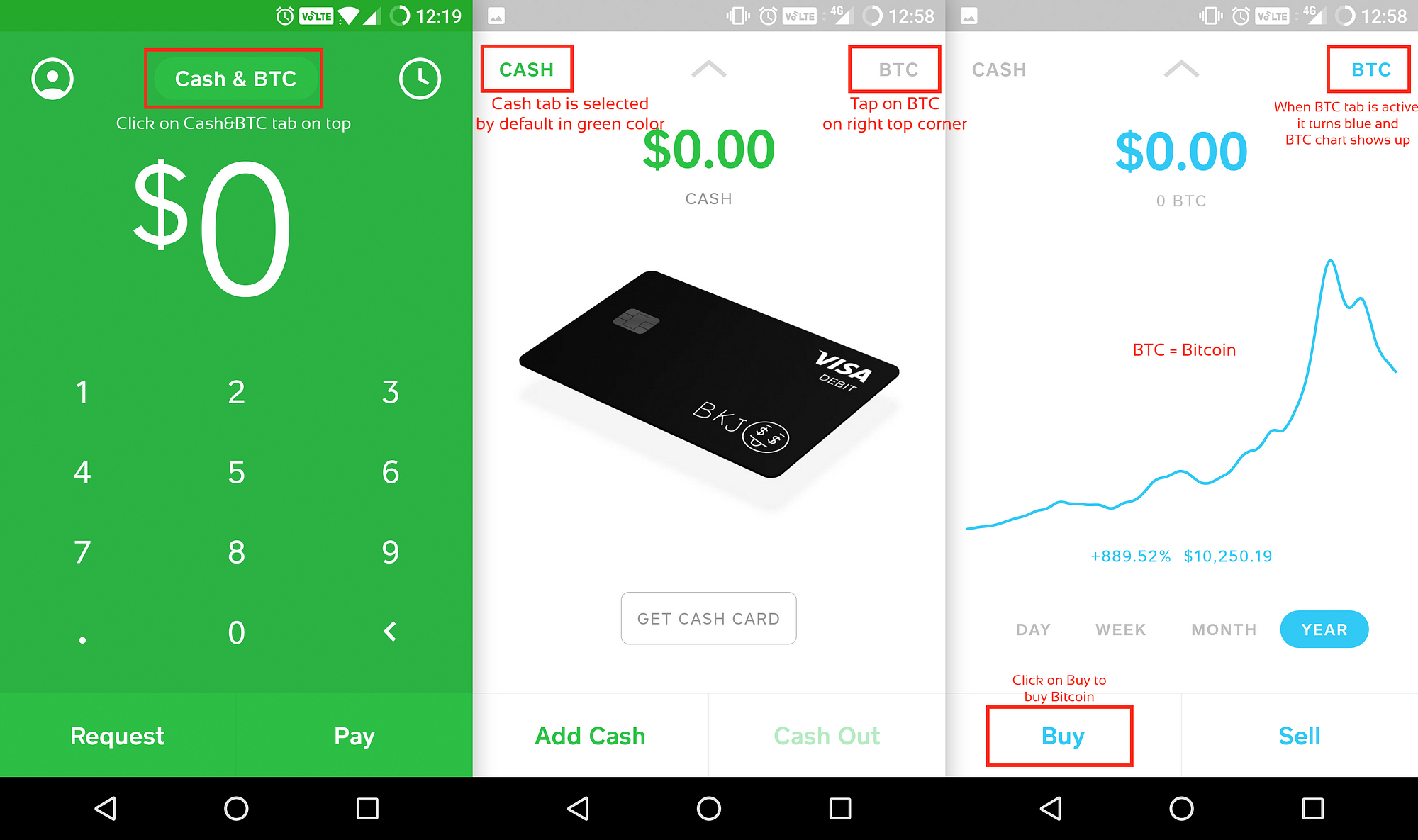 Why enable bitcoin on cash app