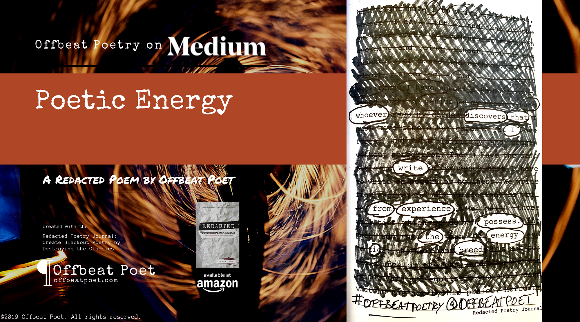 Poetic Energy - Offbeat Poetry - Medium Poetic Energy - Offbeat Poetry - Medium