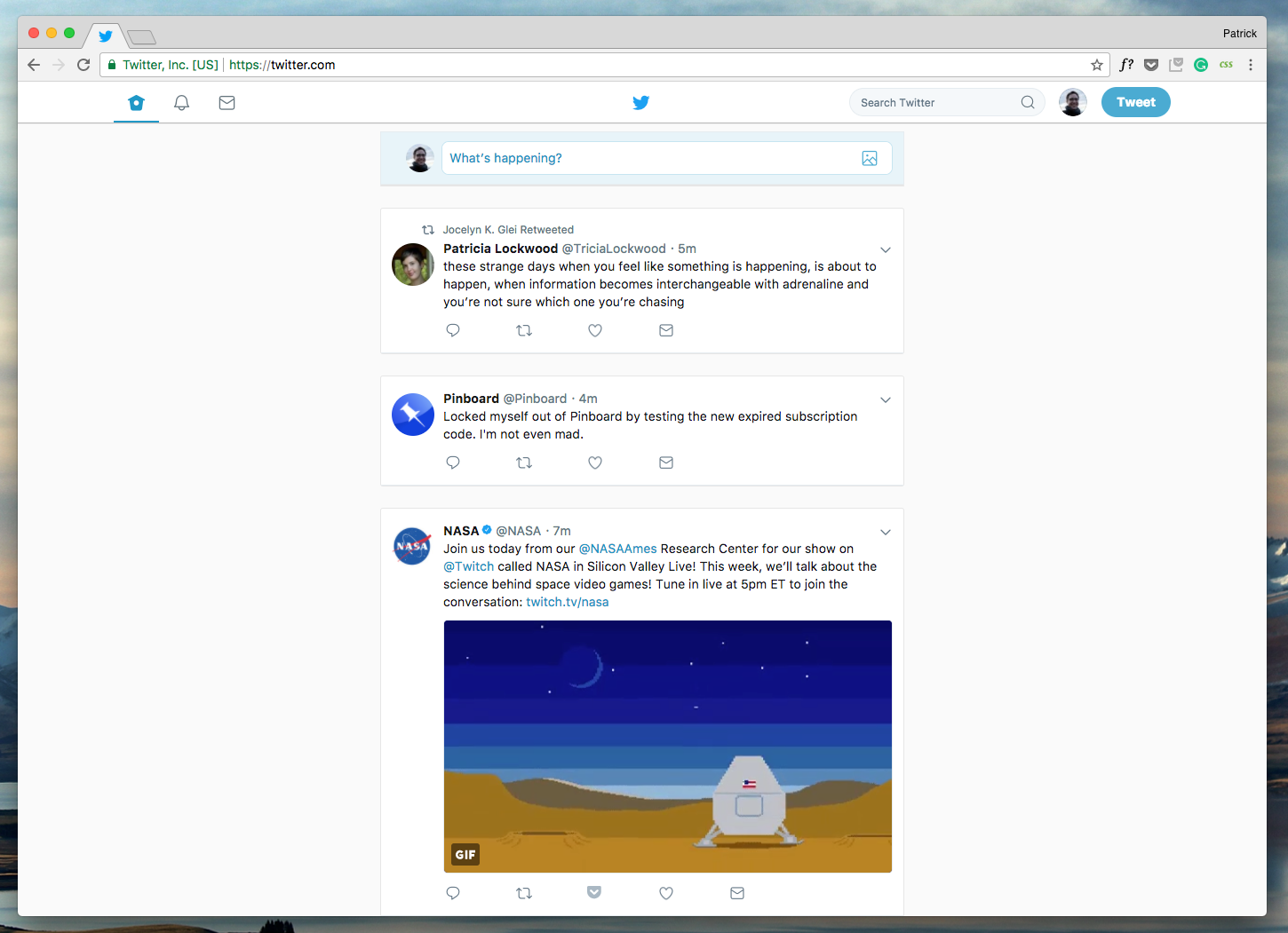 How To Make Twitter In Your Browser A Lot Calmer By Patrick Ward Medium