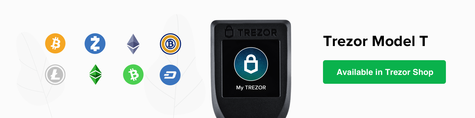 How to store xrp on trezor model t