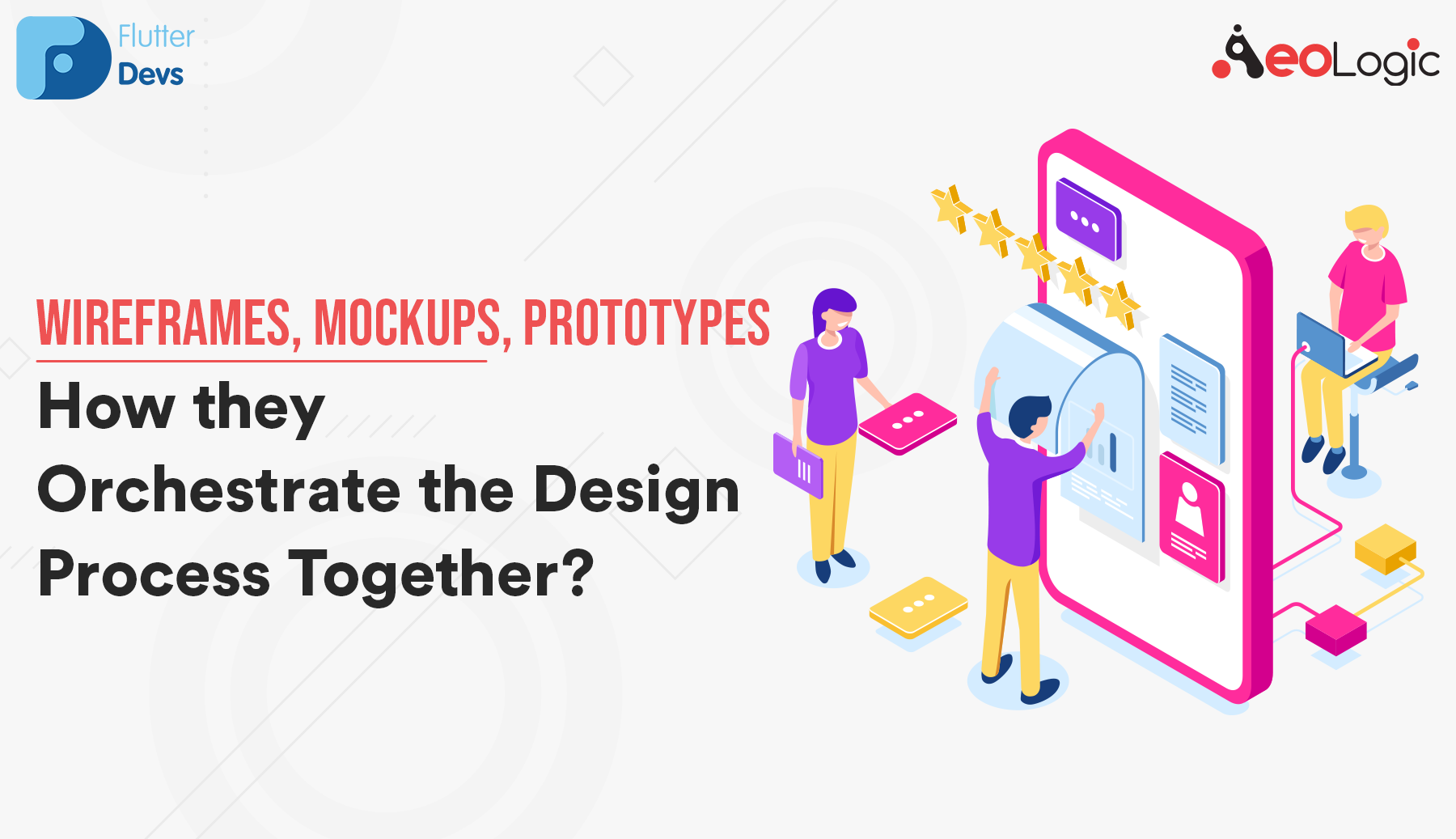 Download Wireframes Mockups Prototypes How They Orchestrate The Design Process Together By Siddharth Sharma Flutterdevs Medium