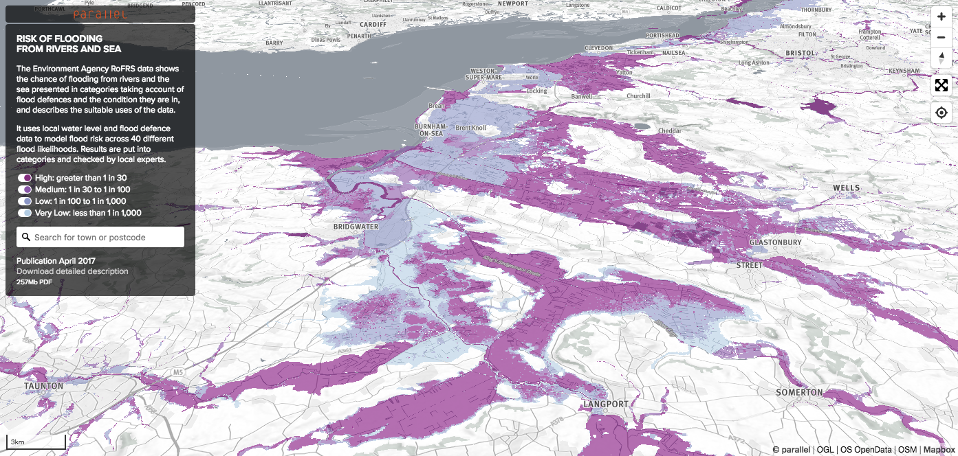 Five Data Visualizations From Parallel By Mapbox Maps For Developers