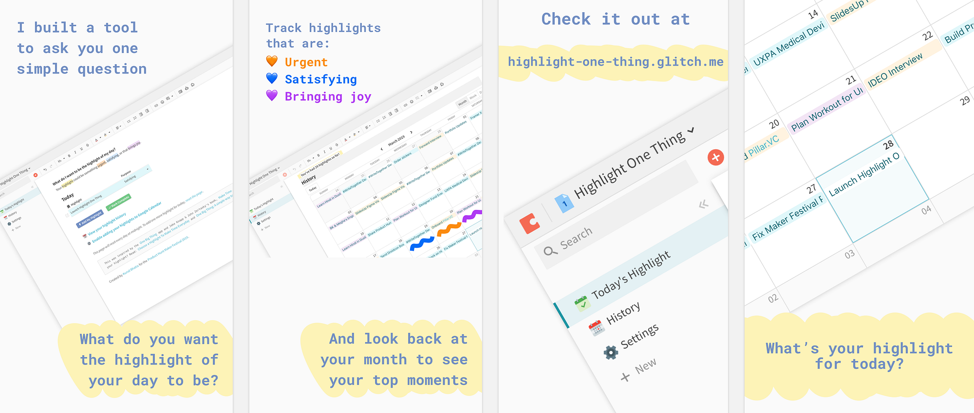 What do you want the highlight of your day to be? by Kunal Bhatia