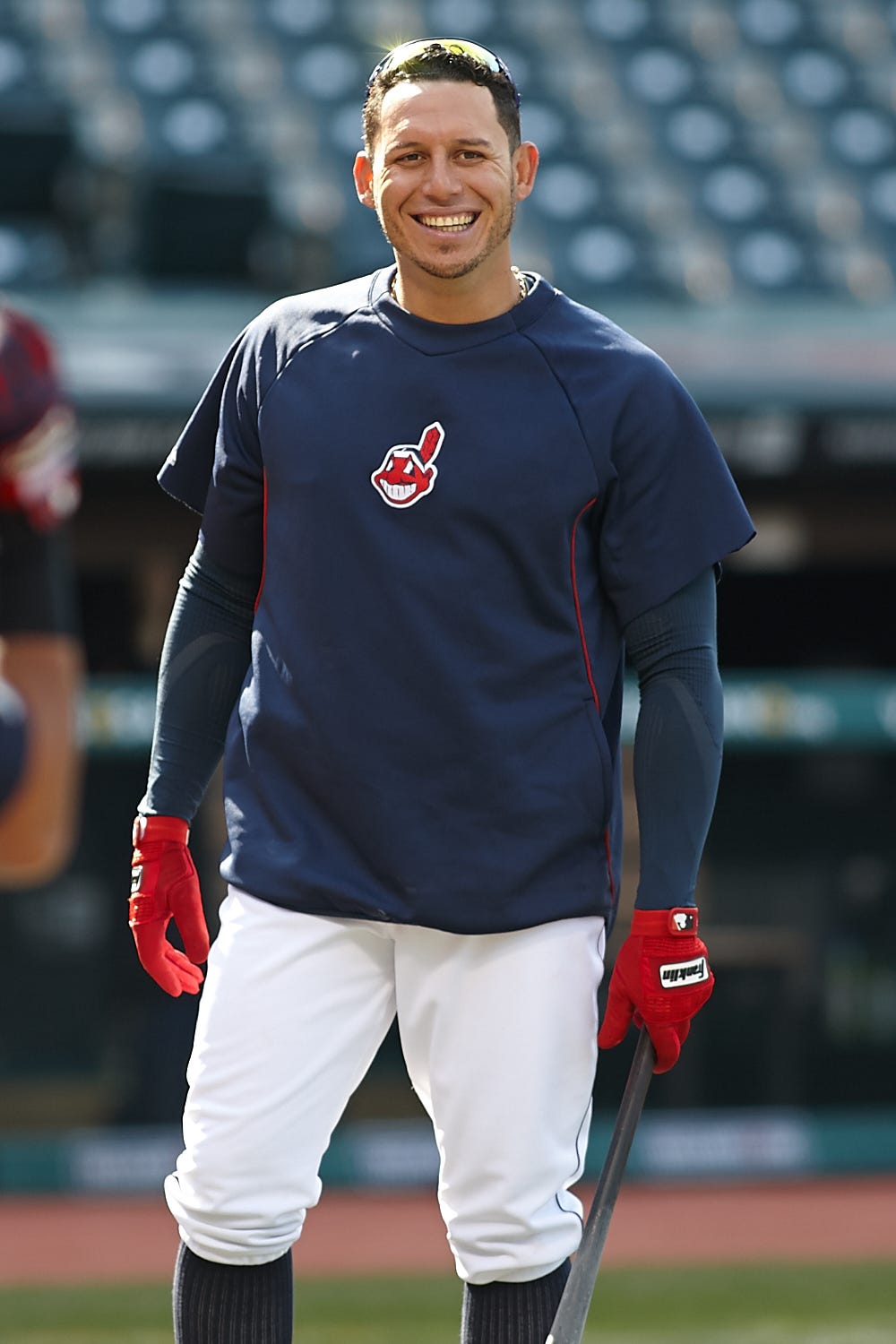 indians batting practice jersey