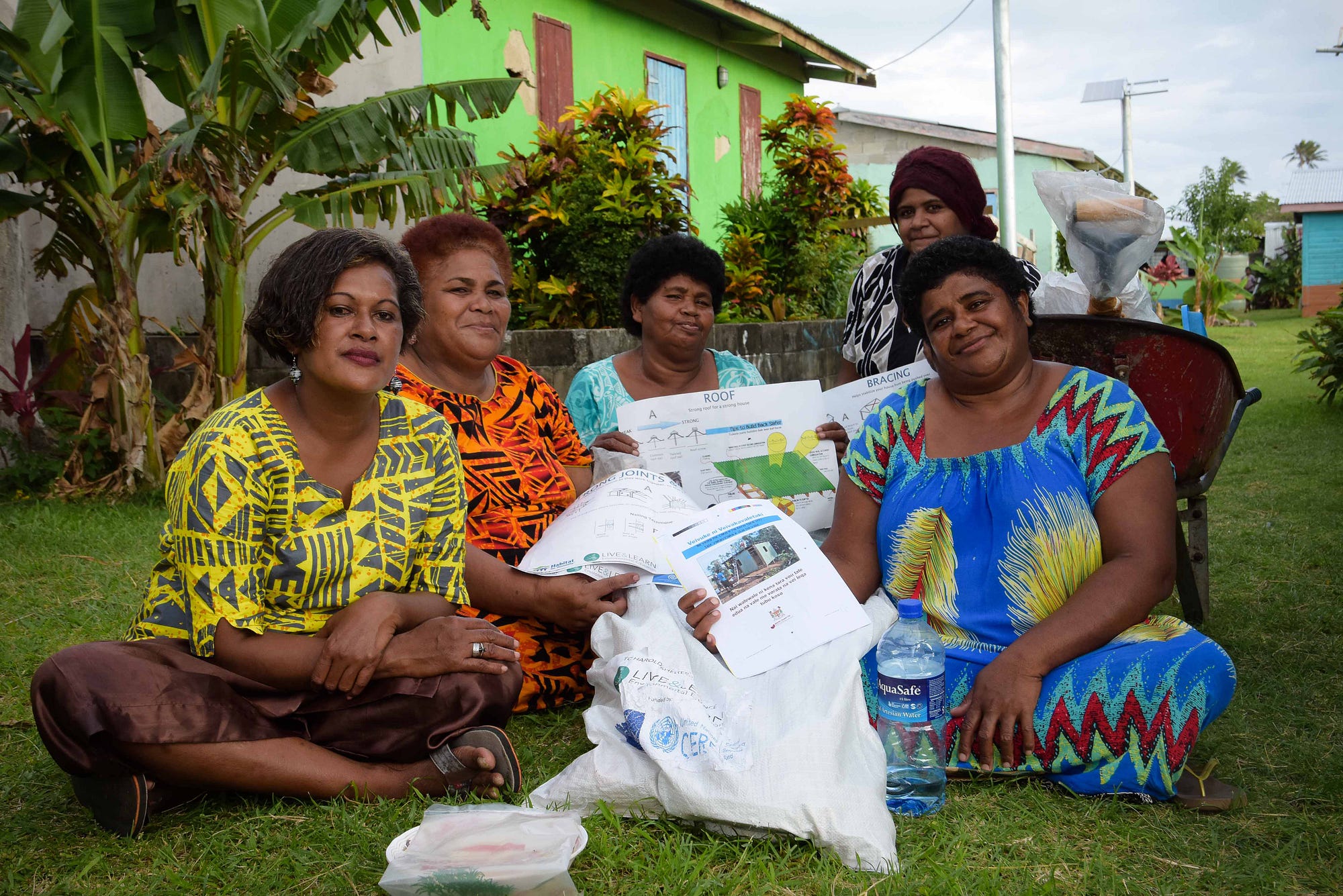 Women continue conversations after their ‘Build Back Safer’ training