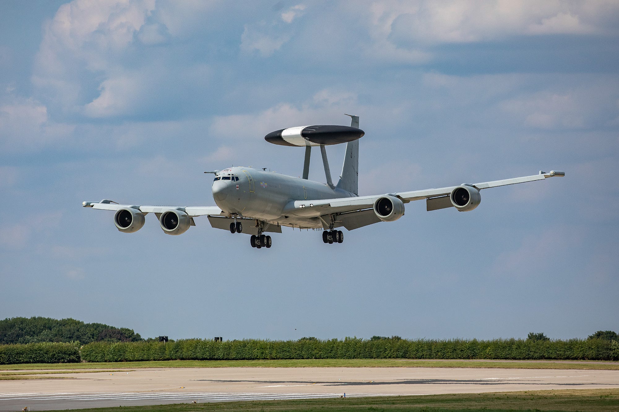 The Final Touchdown For The Awacs By Ministry Of Defence Voices Of The Armed Forces Aug 21 Medium