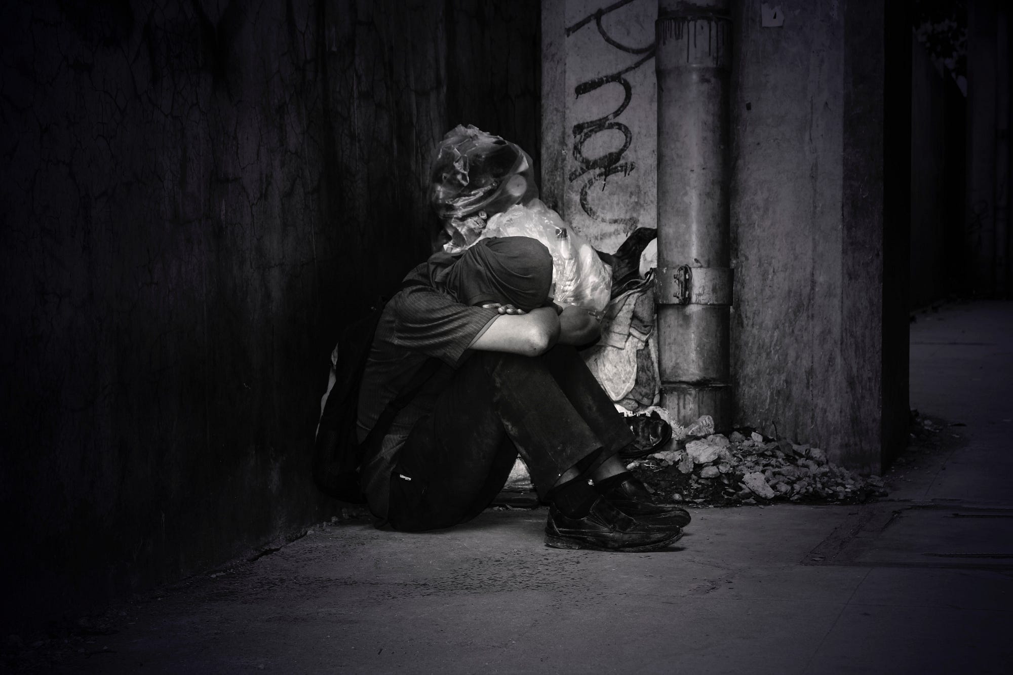 There Is A Homeless Person Outside My House By Saar Oron Medium There Is A Homeless Person Outside My House By Saar Oron Medium