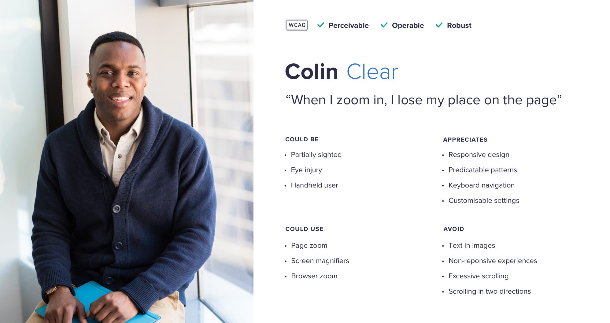 Bringing inclusive design to life through Personas by Mark Boyes