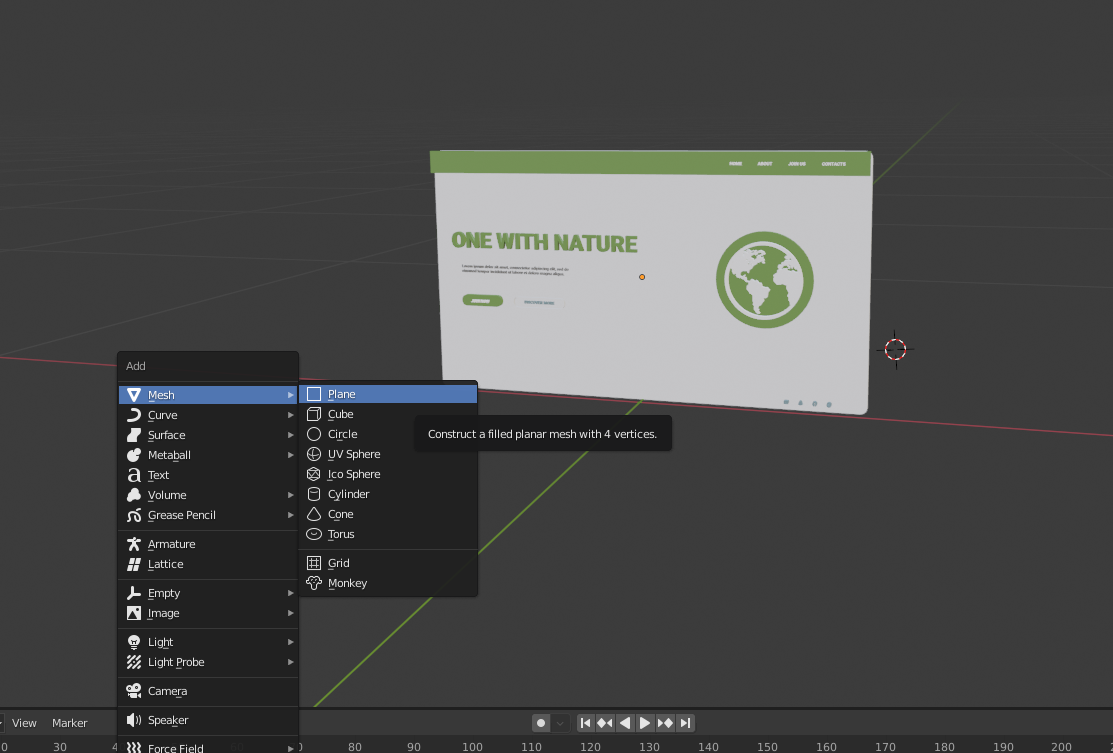 Download From 2d Svg Mockups To 3d Design In Blender Ux Planet