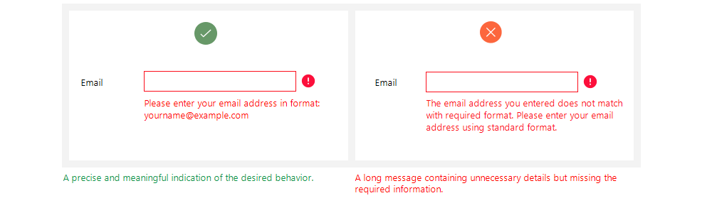 How To Write Good Error Messages 11 Tips To Write Effective Error By Saadia Minhas Ux Planet