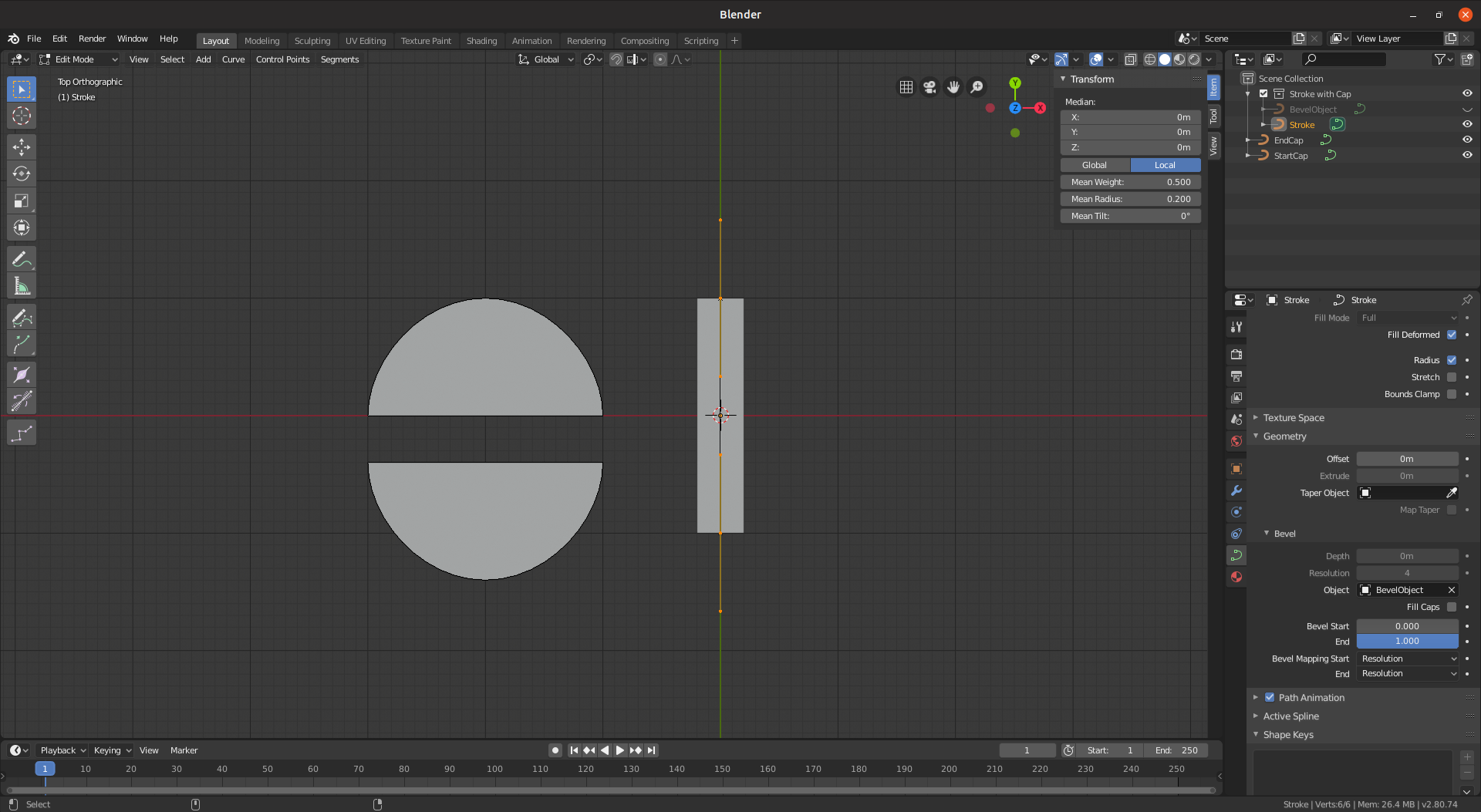 Creating Caps For Animated Curves In Blender 2 8 By Amadeus Maximilian Medium