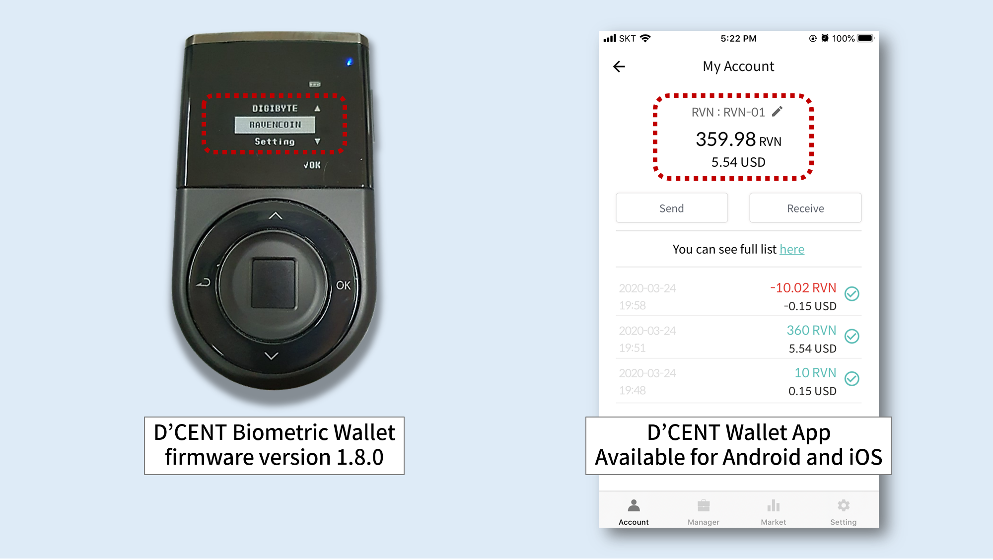 디센트월렛으로 레이븐코인을 안전하게 보관하세요! : 네이버 블로그