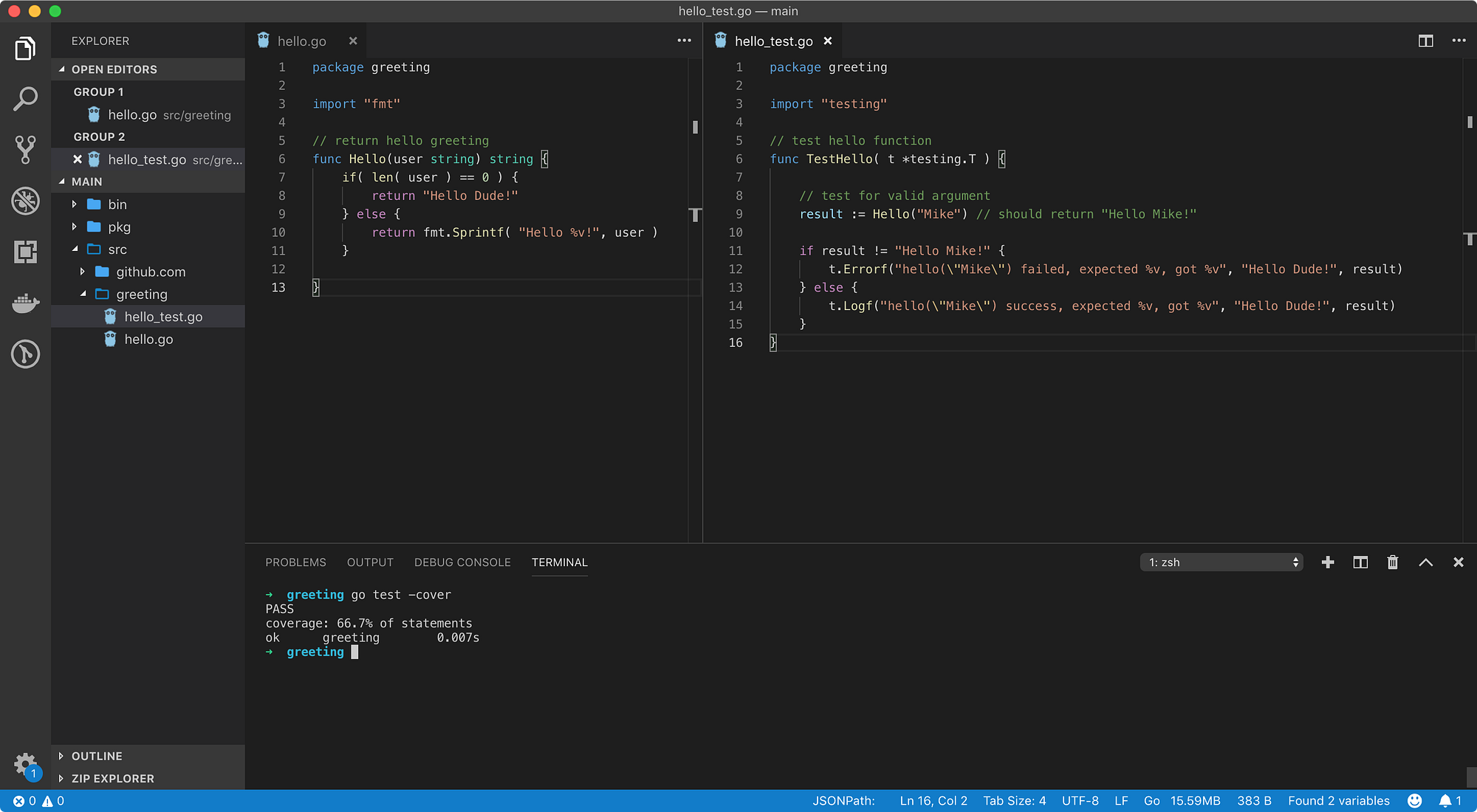Unit Testing made easy in Go. In this article, we will learn about ...