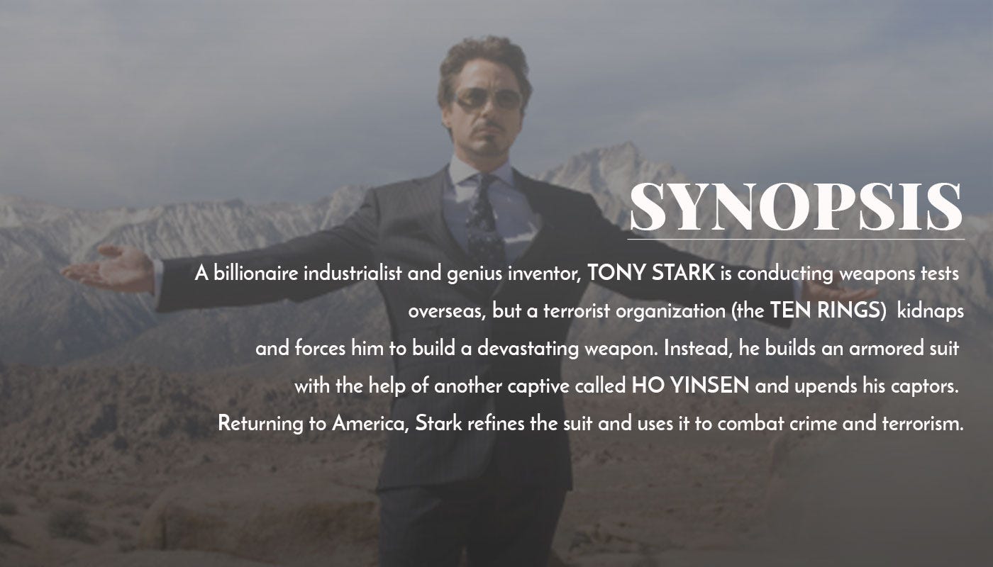 The Visual Guide to the Marvel Cinematic Universe : Phase 1 | by