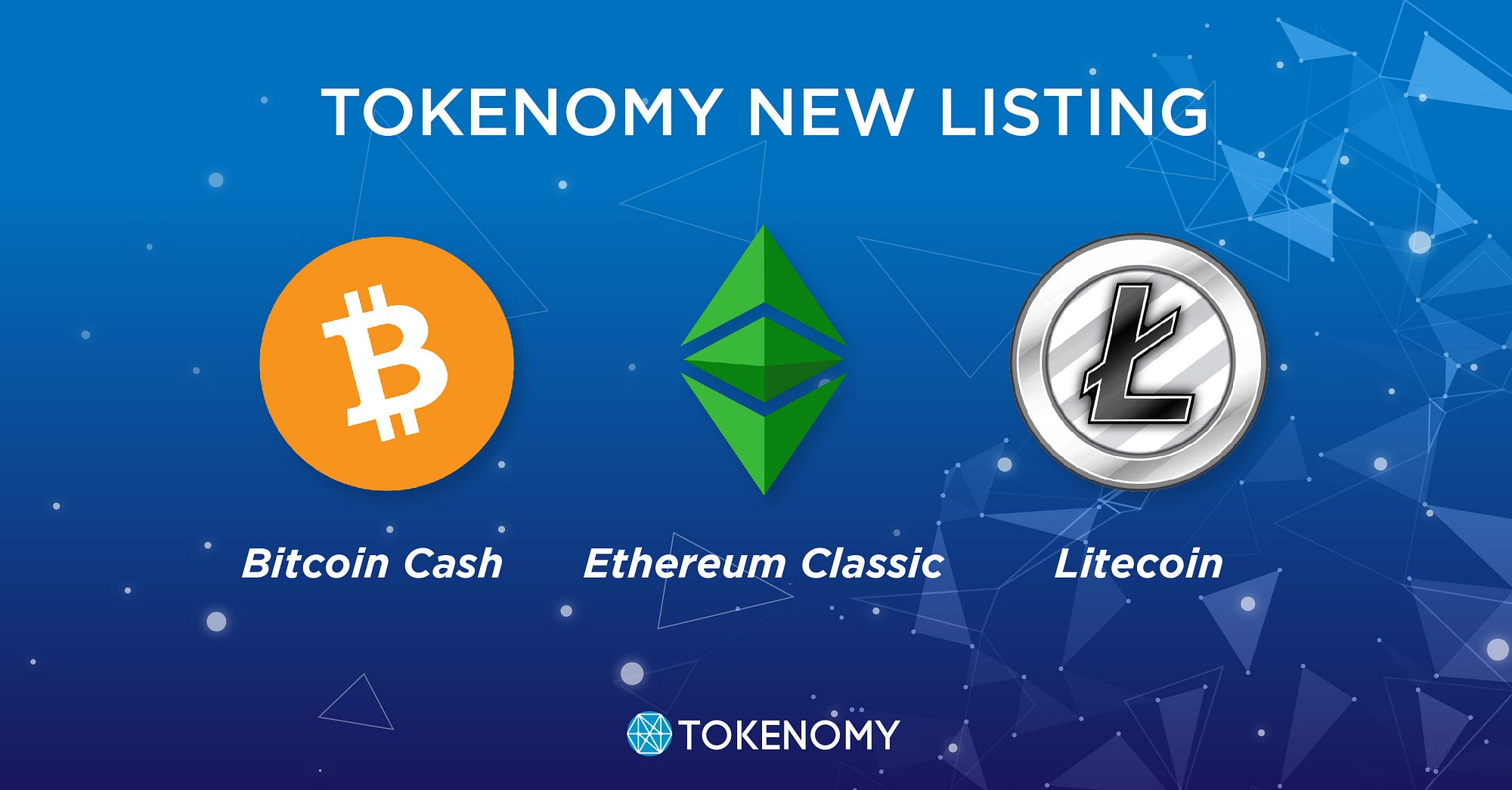 Tokenomy 交易所 Tokenomy上市3种cmc排名前20的数字货币 By Tokenomy Medium