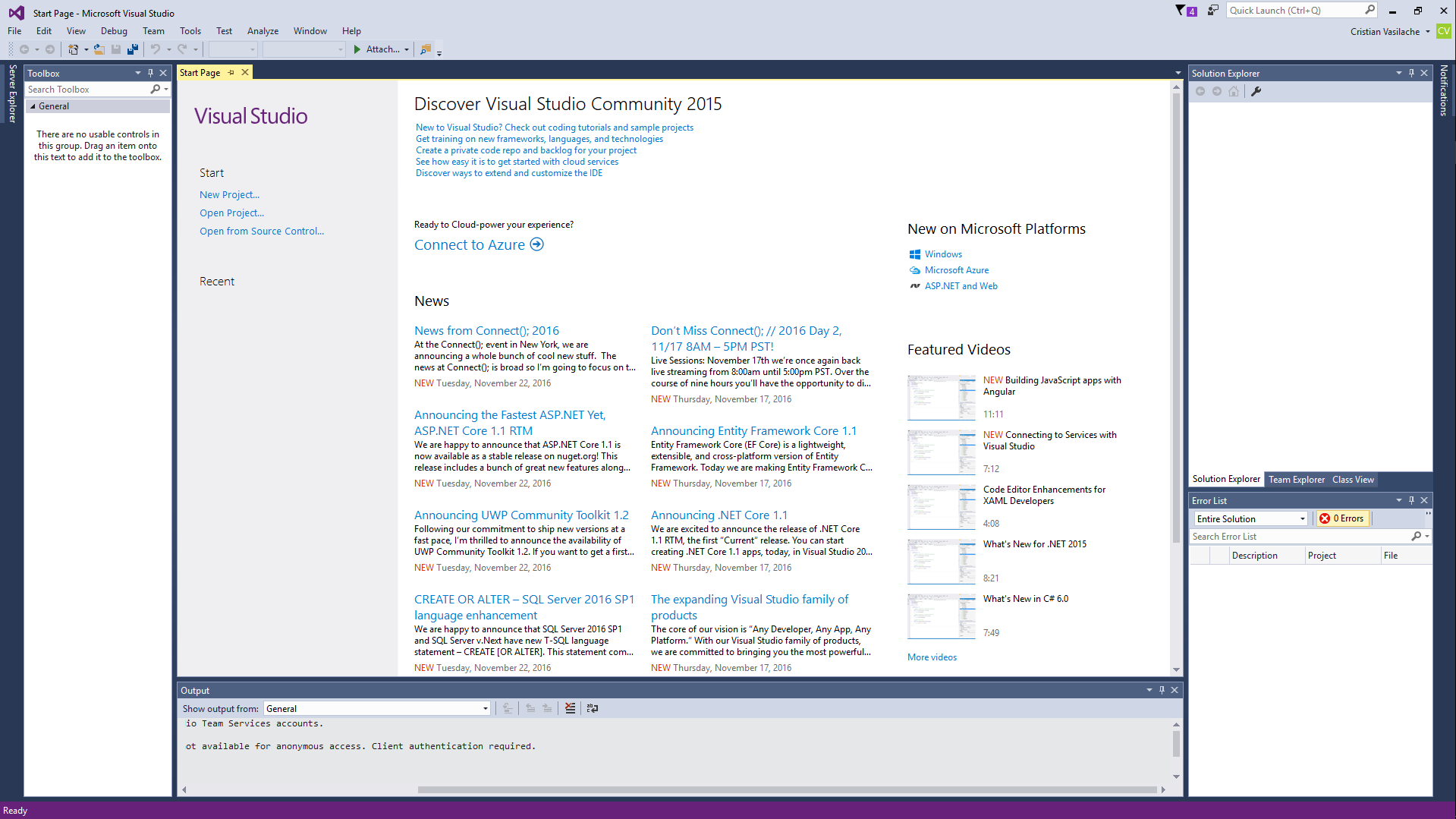 Your first ever program in C#. C# is an amazing programming language ...