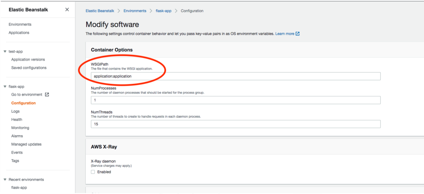 Hide security credentials in AWS Elastic Beanstalk environment with KMS