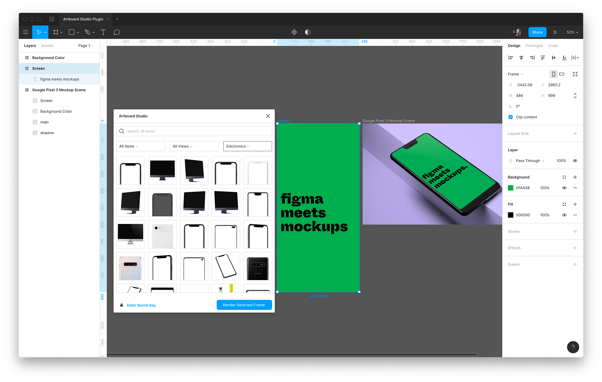 Download Figma Meets Mockups The Artboard Studio Plugin For Figma Is By Artboard Studio Medium