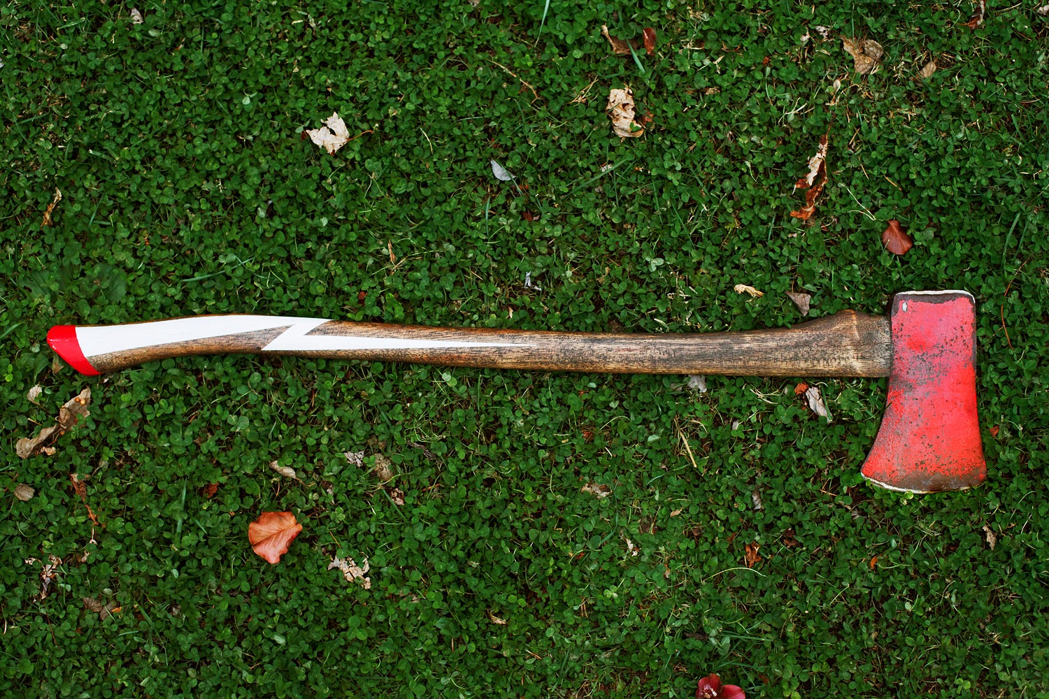 An American felling axe, restored by the author.