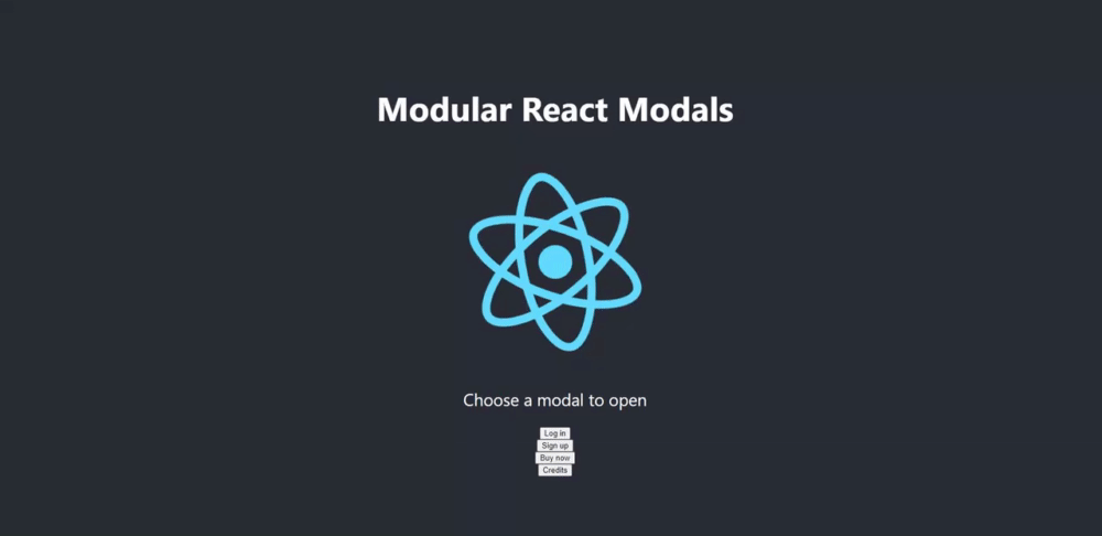 Modular Modals in React. A guide on how to create multi-purpose… | by ...