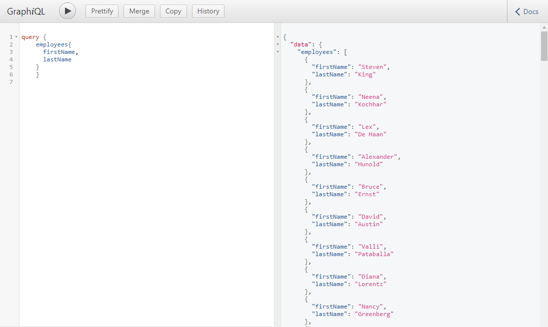 Query ORACLE Database Data Using GraphQL-Python | by mohammad H ...