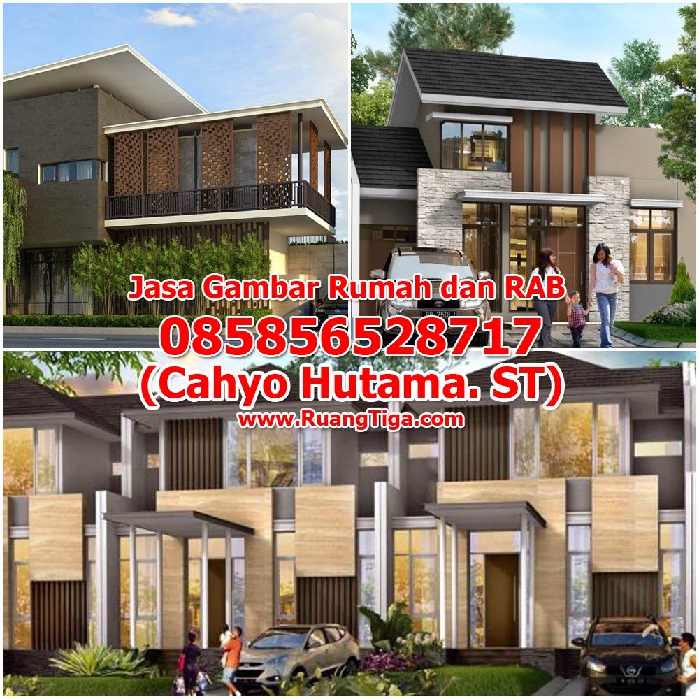 085856528717 Jasa Desain Arsitektur Rumah Perhitungan RAB Struktur Dll Jasa Gambar Rumah Dan RAB Jasa Gambar Gedung Taman Saluran Struktur Jasa Gambar IMB Jasa Arsitek Rumah