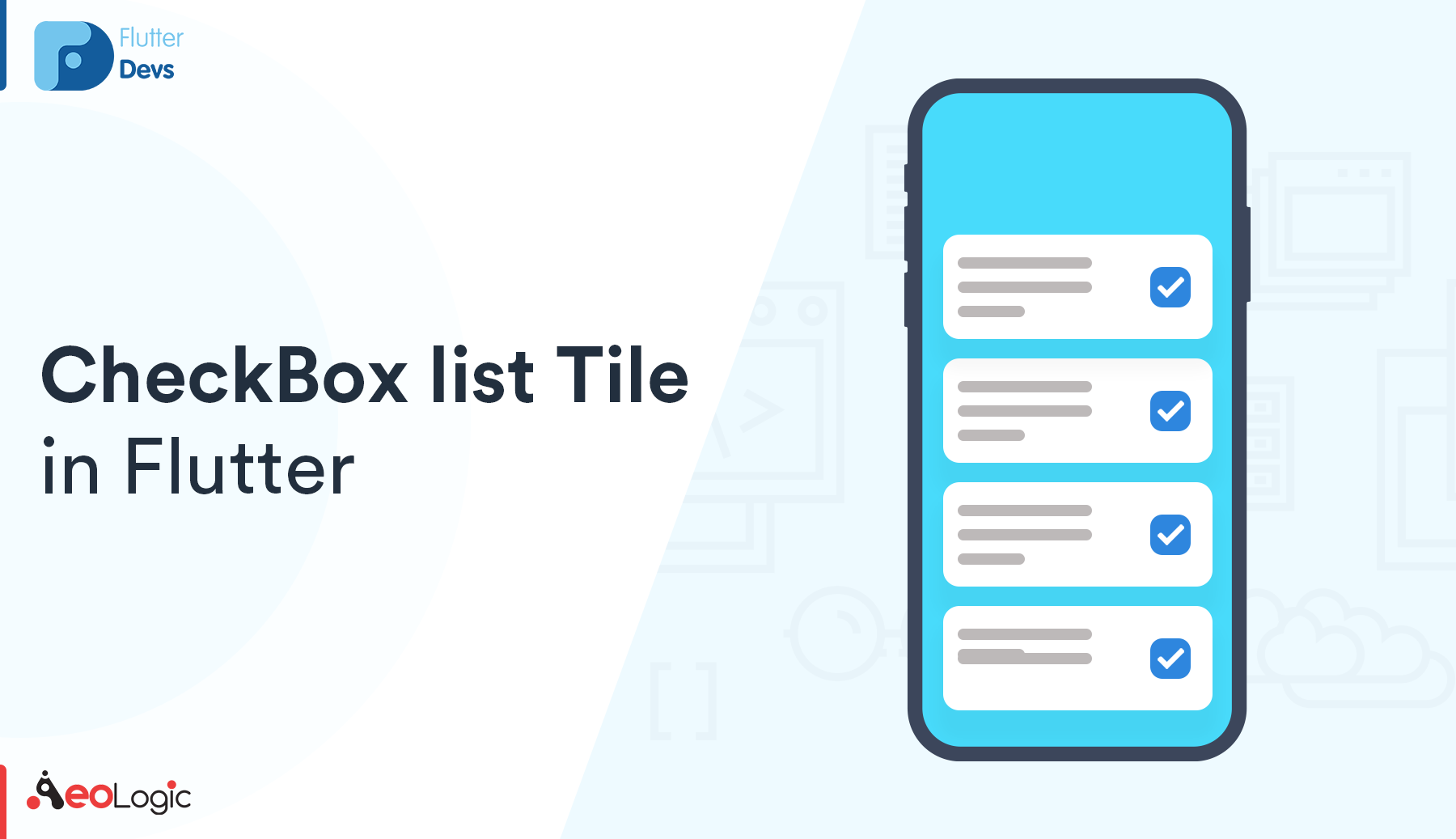 CheckBox ListTile In Flutter. In this blog, Here we will implement… | by  Naveen Srivastava | FlutterDevs