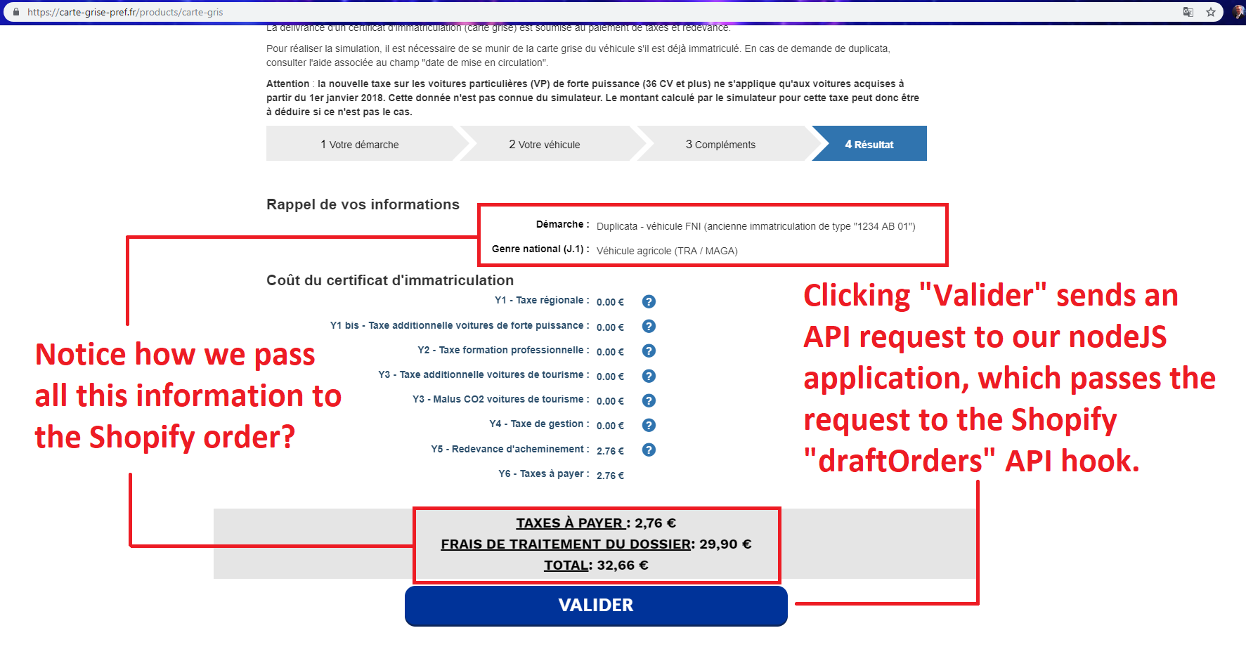 Cout immatriculation 2019