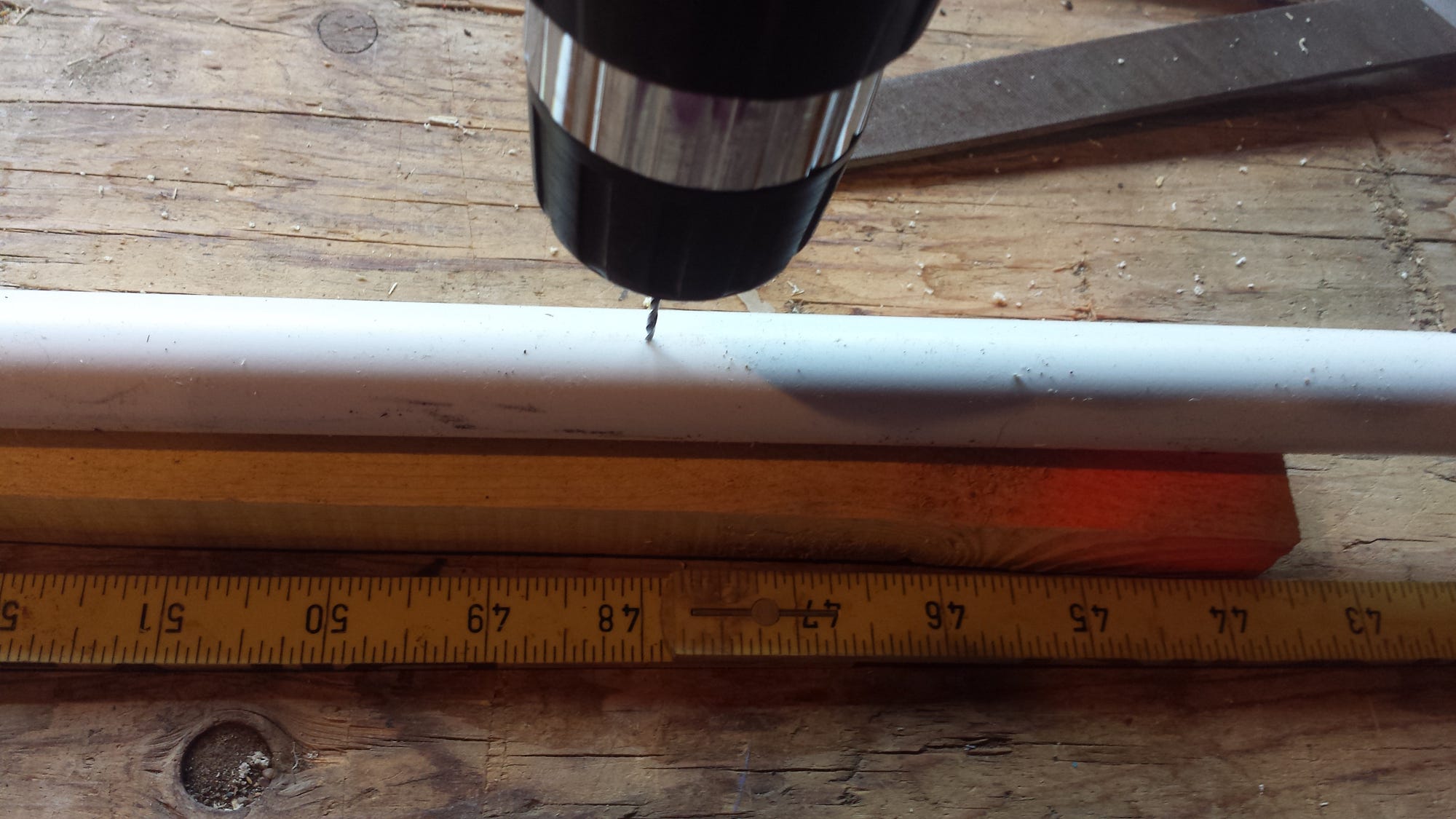 PVC Pipe Drip Irrigation. This past weekend I finally got my drip… by