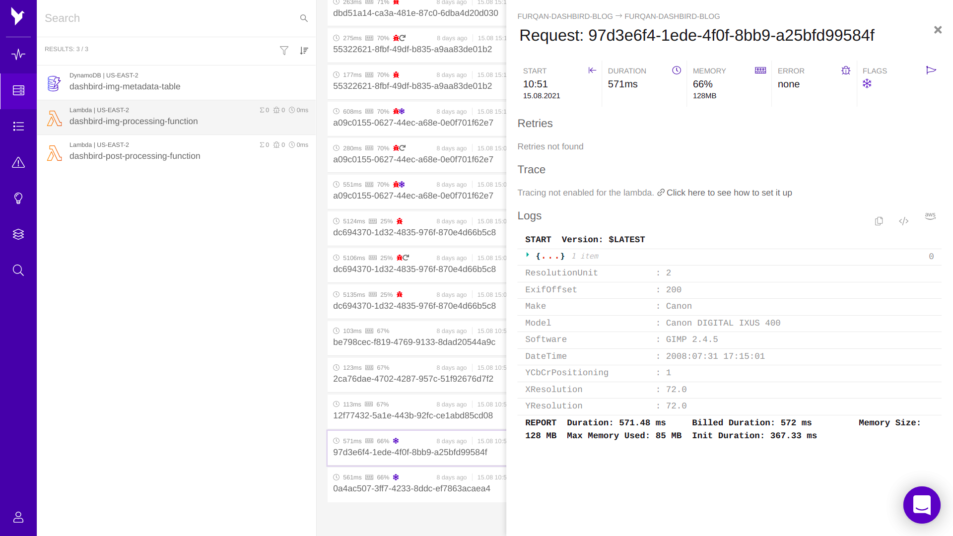 aws lambda cold starts