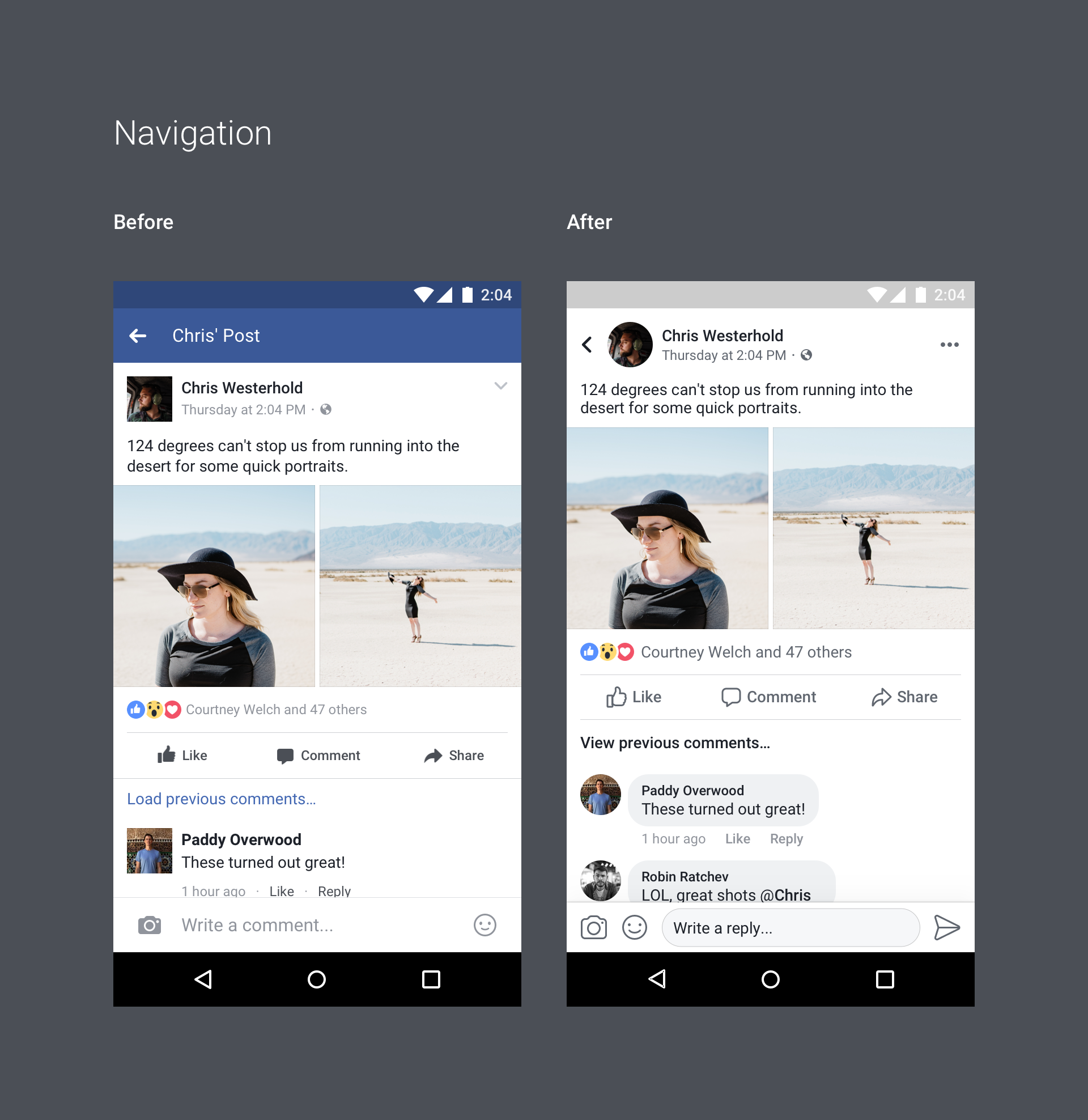 Evolving The Facebook News Feed To Serve You Better By Ryan Freitas Facebook Design Medium