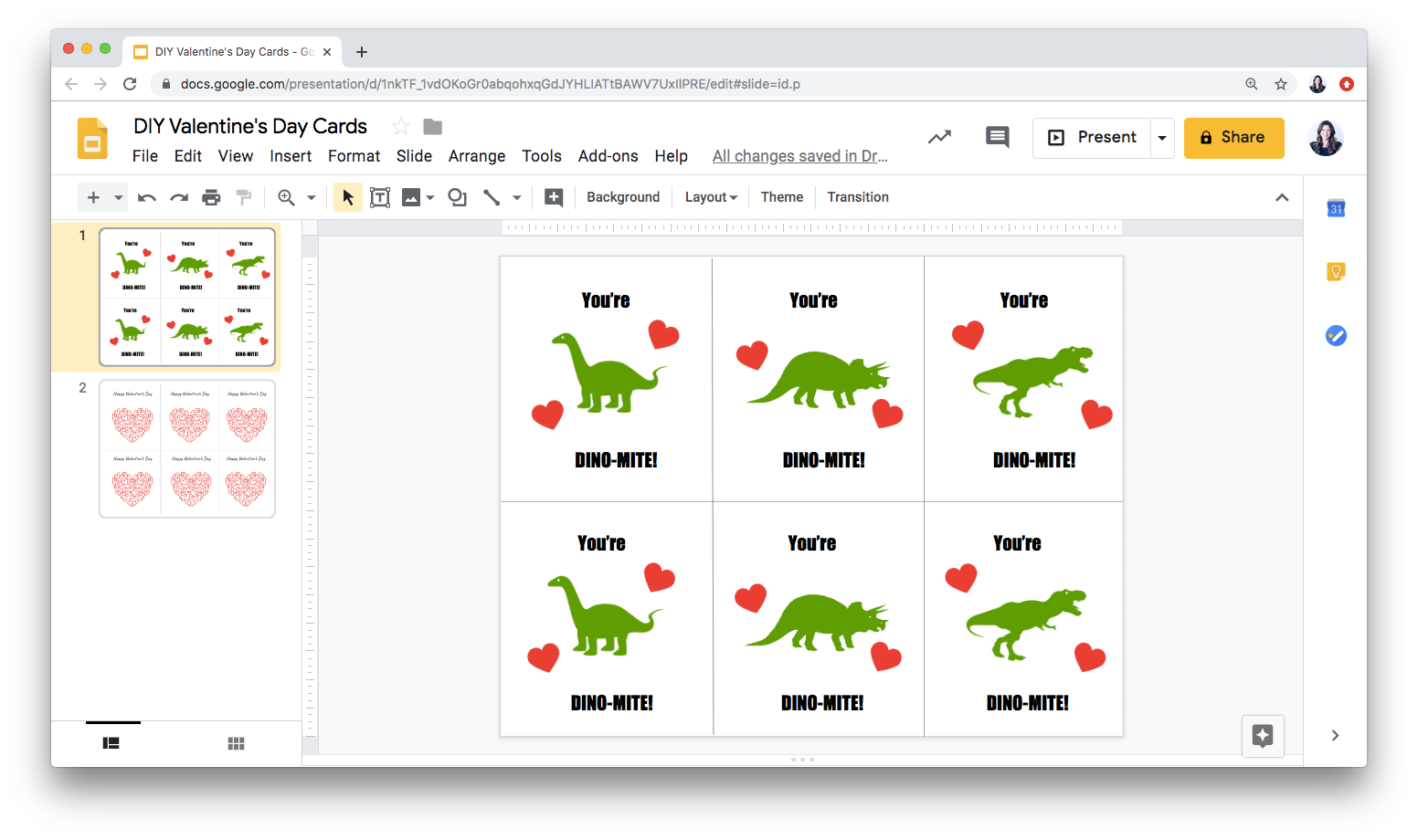 15 Valentines day card template google docs