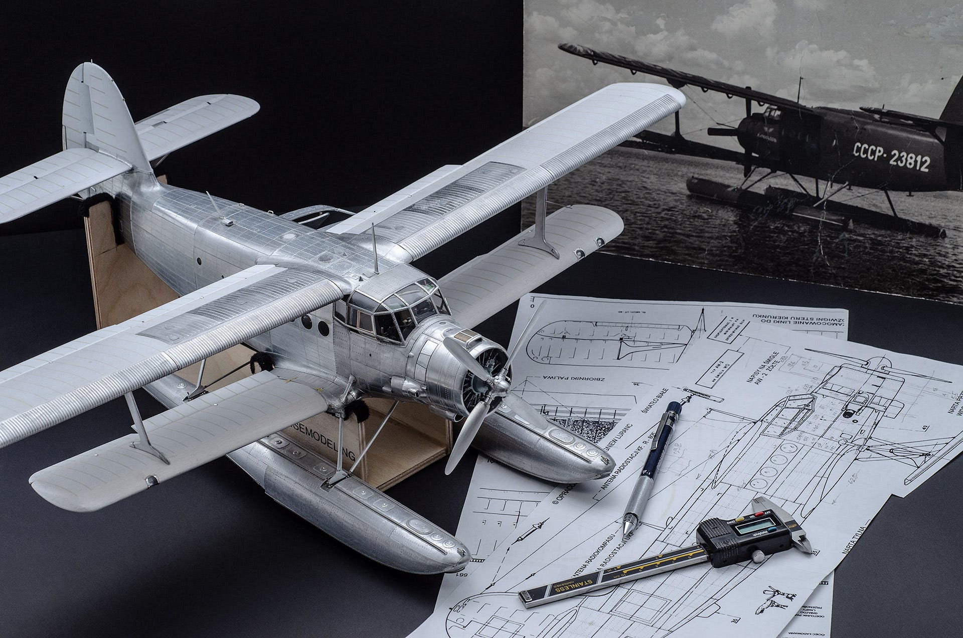 Scratch built 1/32 scale Antonov An-2V by Alex Sklyar of Precise Modeling