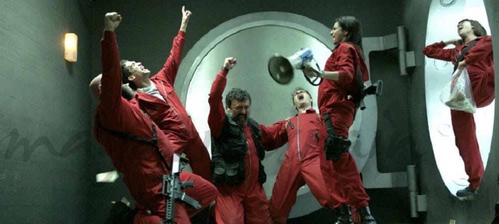 The Tower - Saison 1 La Casa de papel, Saison 1. Braquage à l’espagnole | by Nicolas Winter