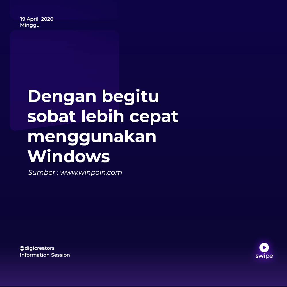 Windows Shortcut List Part 2. This is the end of this part, Thank you