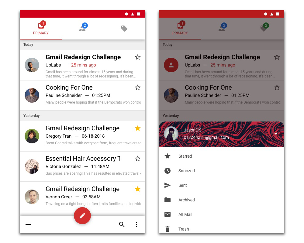 重新設計gmail For Android Uplabs Gmail Redesign Challenge 的設計過程紀錄 By Jasonck Medium 重新設計gmail For Android Uplabs Gmail Redesign Challenge 的設計過程紀錄 By Jasonck Medium