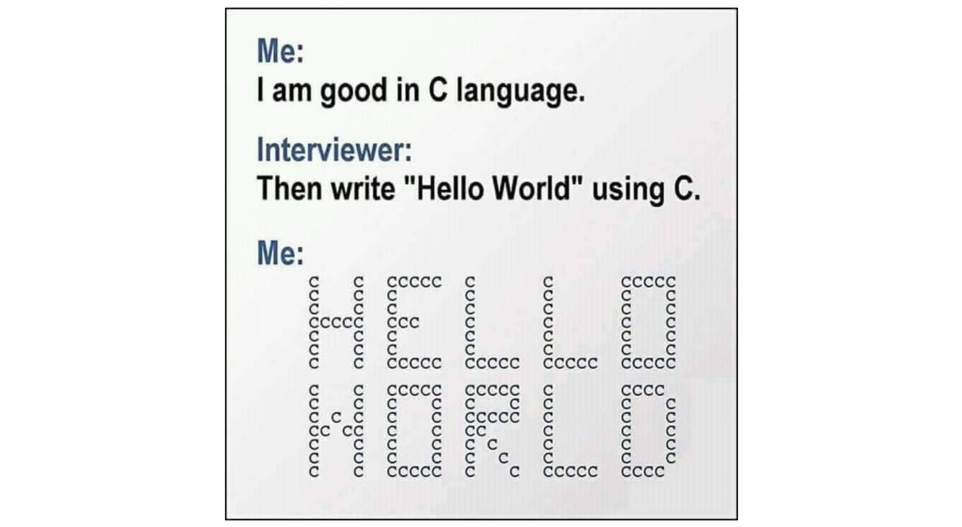 Hello World In C I Thought It Would Be Easy But It By Dalya Gartzman Codeburst