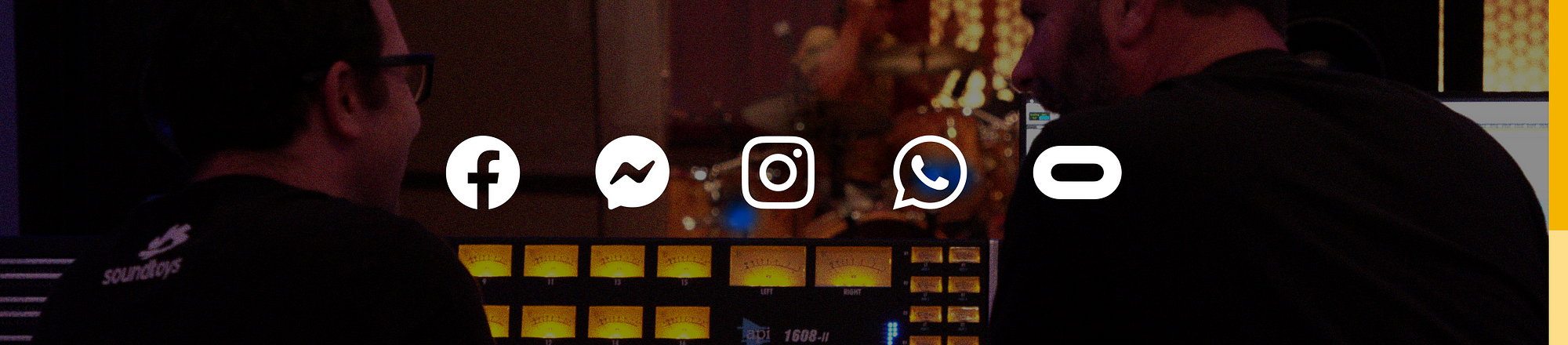 Logos for Facebook-owned apps display over a background image.