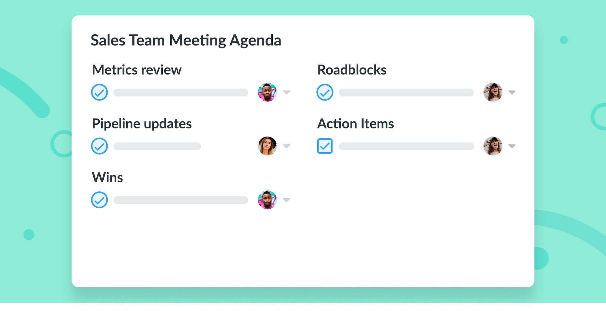 Sales Meeting Agenda Template: 23 Items to Run Successful Weekly Inside Sales Team Meeting Agenda Template