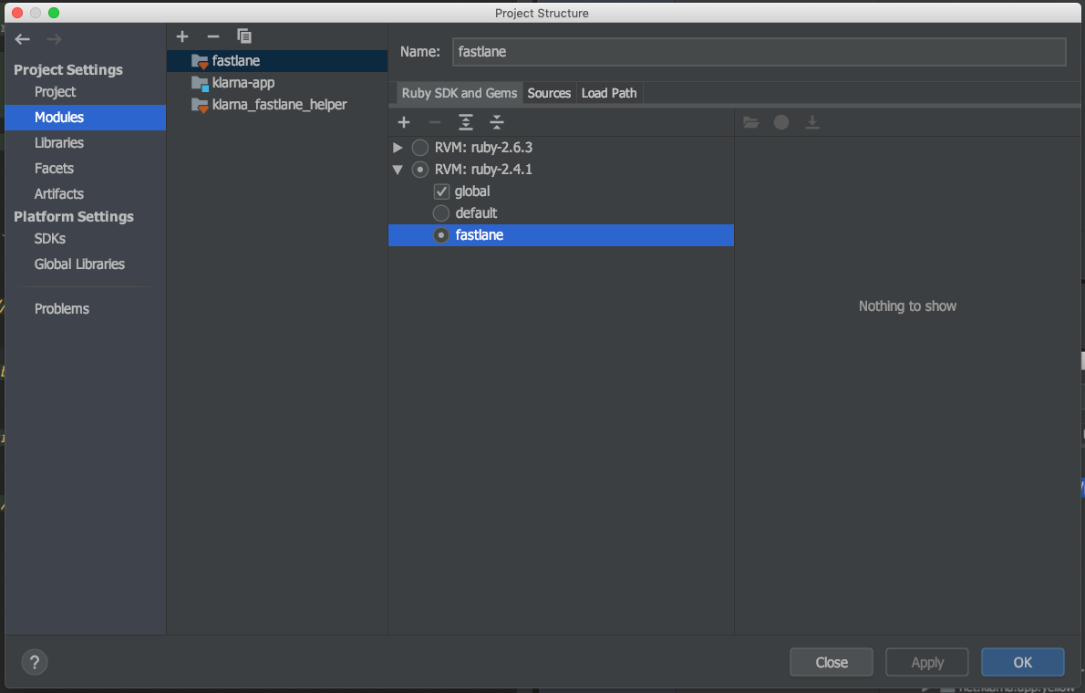 Fastlane setup in IntelliJ Enterprise by Oleksandr Kucherenko Medium