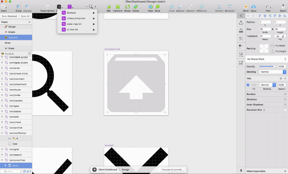 Symbol In A Symbol Building Design Systems In Sketch