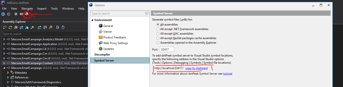 Debugging Sitecore with Visual Studio and DotPeek | by William Chislett ...
