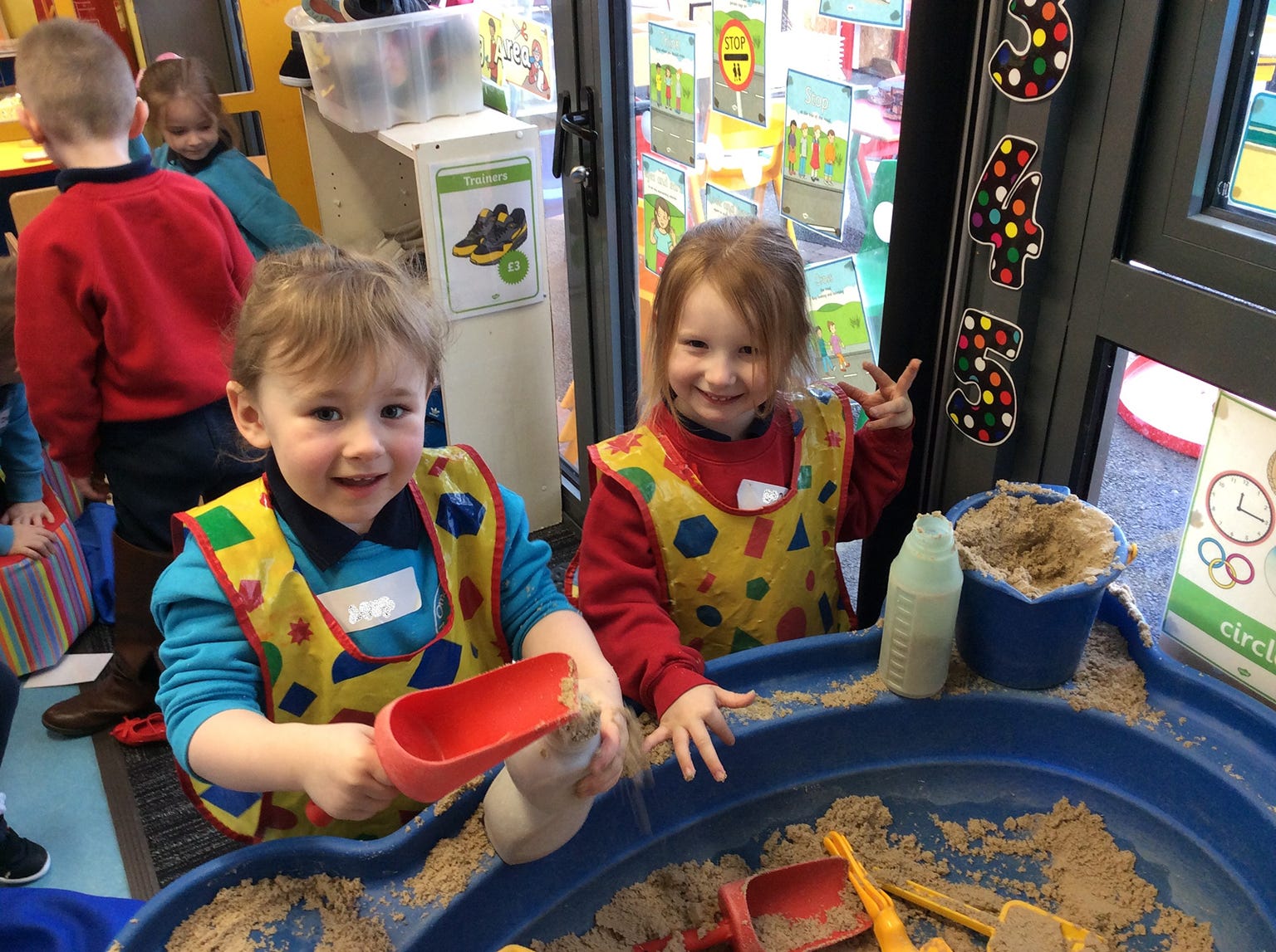 Omagh Integrated Nursery, Omagh North Nursery, and Christ the King Nursery — a variety of play and craft activities that supported the children’s development as well as promoting the development of friendships. ©2020 Early Years.