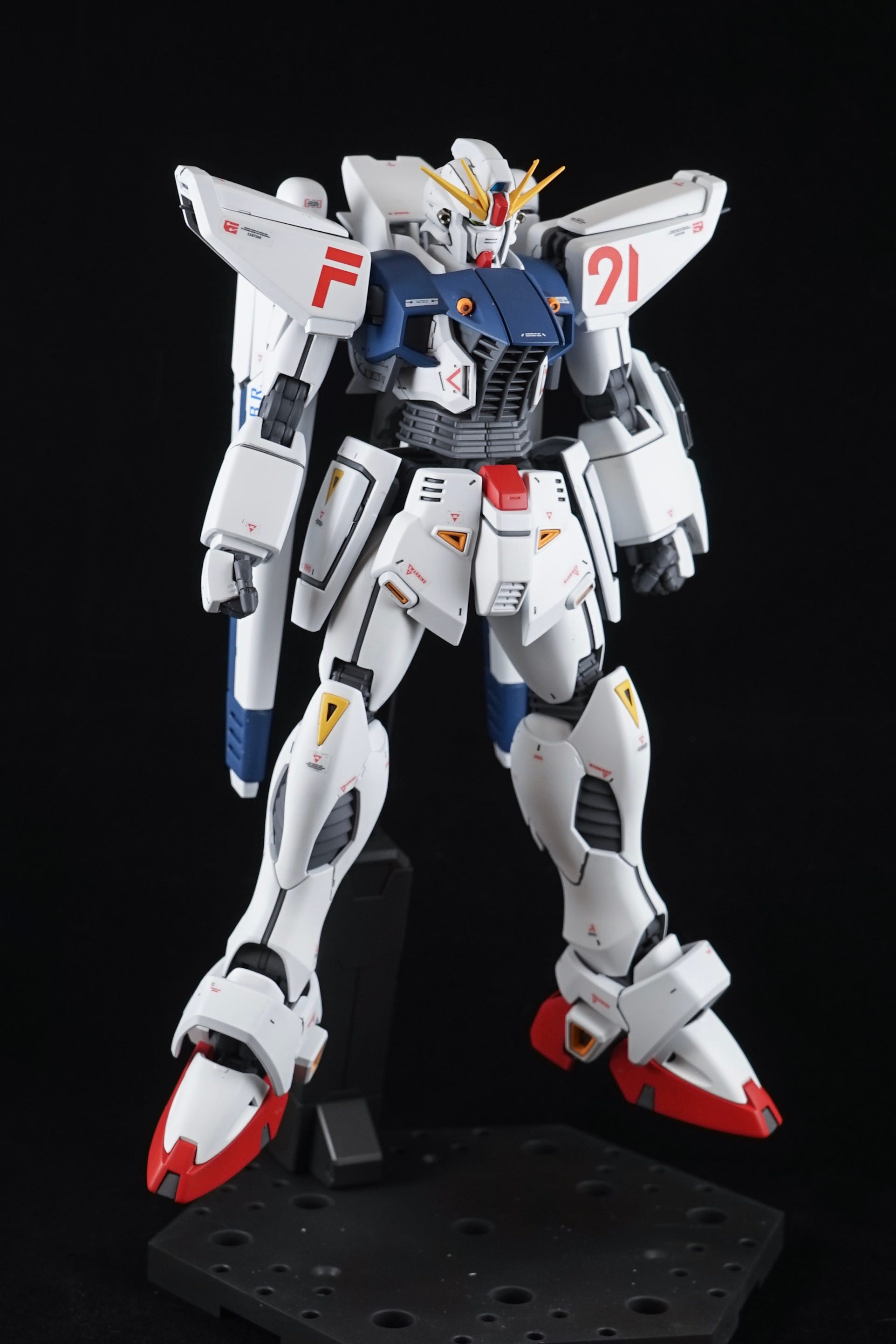 Mg F91 Ver2 作った話 ２ヶ月半ぶりにガンプラが完成しましたー Mg F91 Ver2 です By Mitsuru Haga Medium