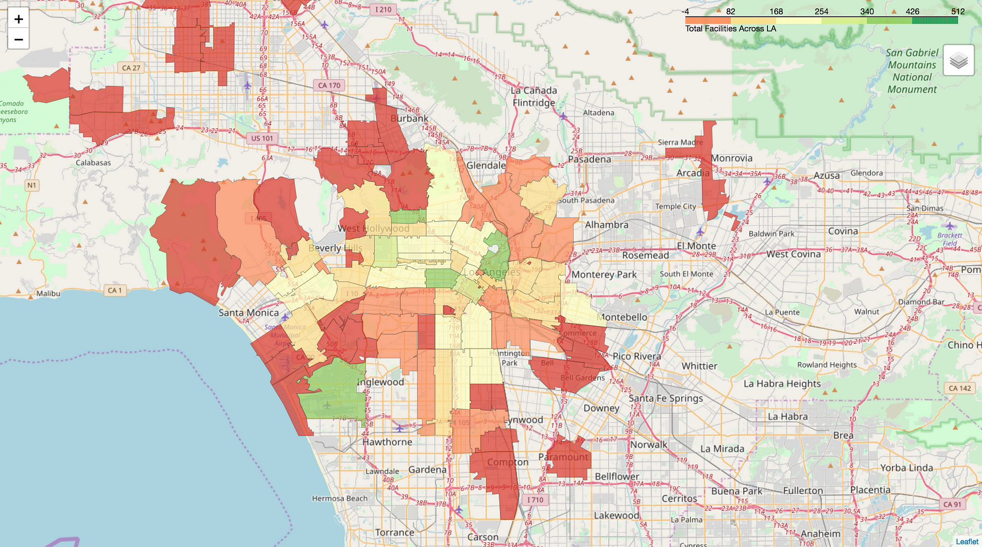 West La Zip Code Map Visualizing Data At The Zip Code Level With Folium | By Finn Qiao | Towards  Data Science